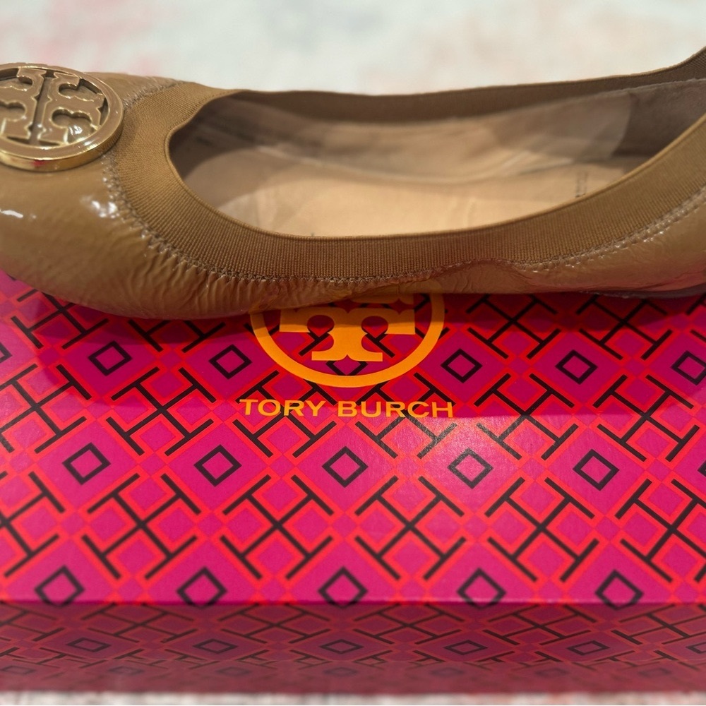 Tory Burch Tan Flats